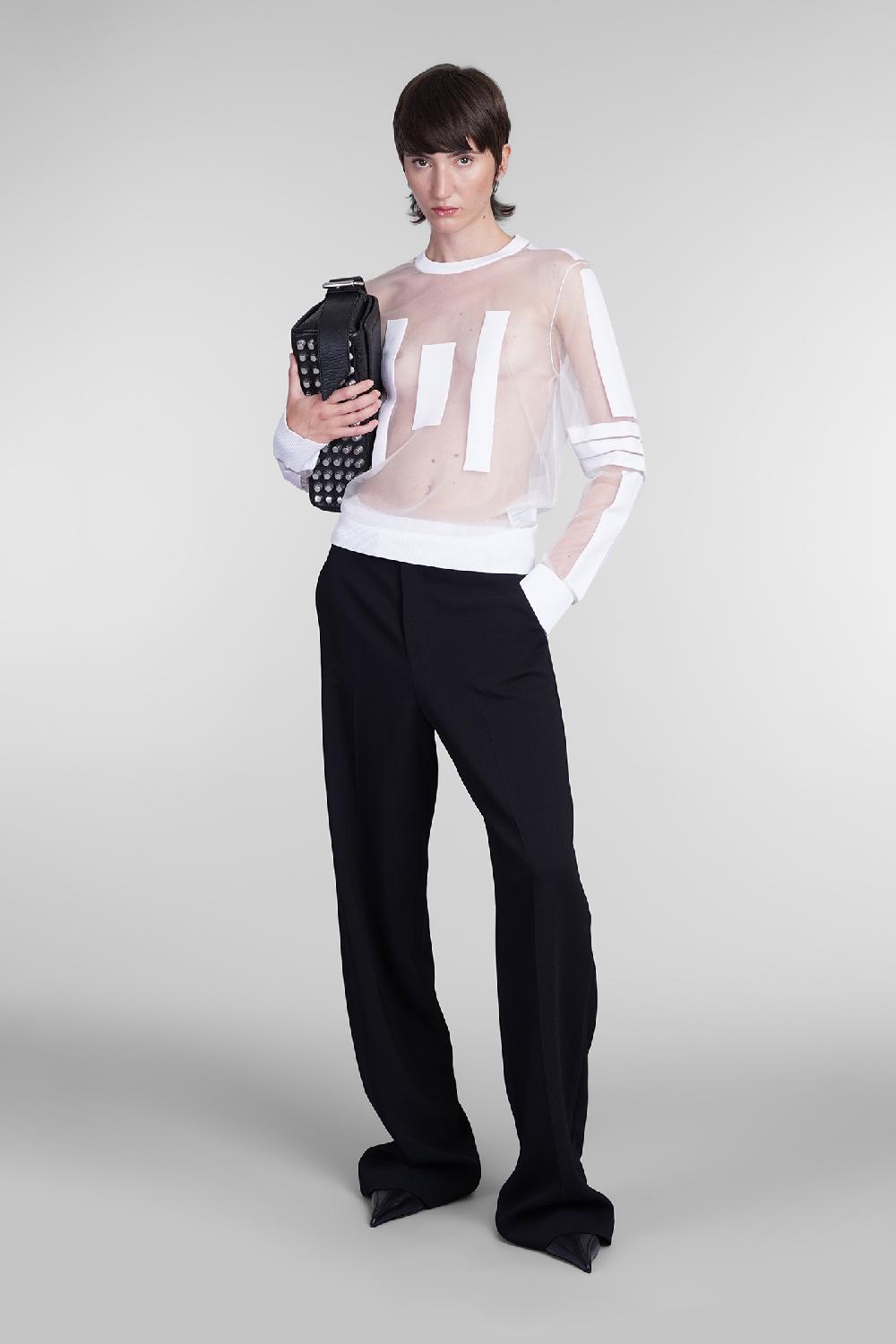 Deliberti Helmut Lang Topwear In Nylon Bianco Cod. 405999 - Deliberti The Luxury Shopping