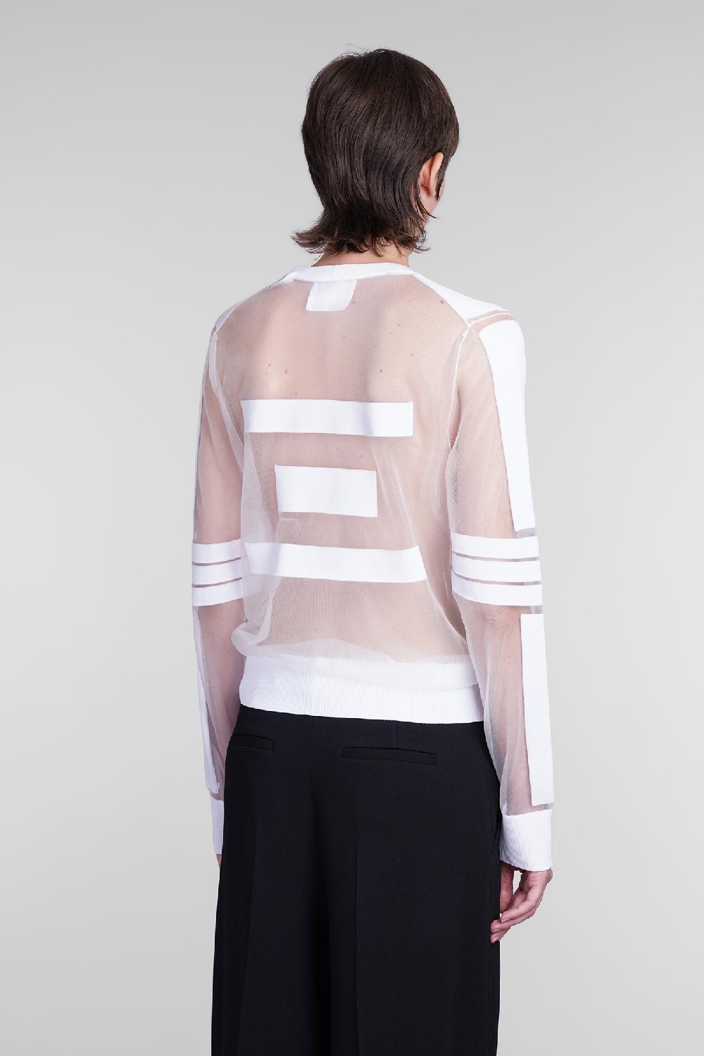 Deliberti Helmut Lang Topwear In Nylon Bianco Cod. 405999 - Deliberti The Luxury Shopping