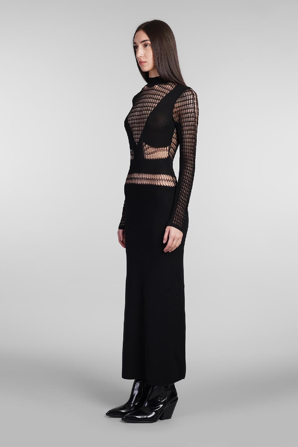 Deliberti Iro Abito Beryl In Viscosa Nera Cod. 407109 - Deliberti The Luxury Shopping