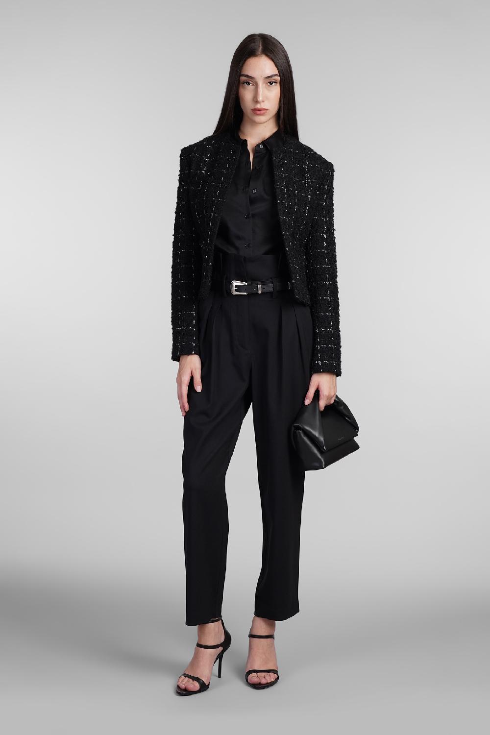 Deliberti Iro Camicia Jarila In Seta Nera Cod. 407089 - Deliberti The Luxury Shopping