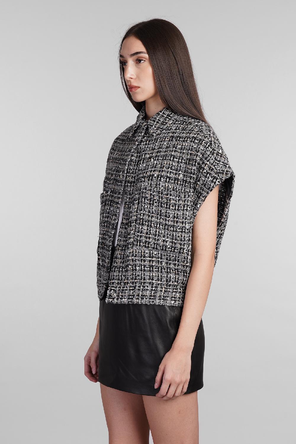 Deliberti Iro Giacca Casual Bianka In Poliestere Grigio Cod. 407098 - Deliberti The Luxury Shopping