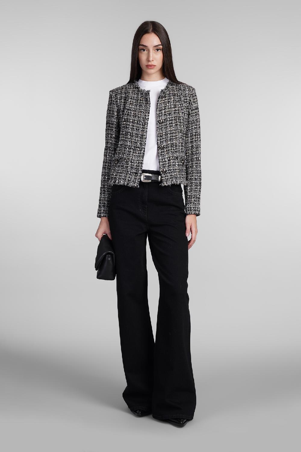 Deliberti Iro Giacca Casual Brunah In Poliestere Grigio Cod. 407099 - Deliberti The Luxury Shopping