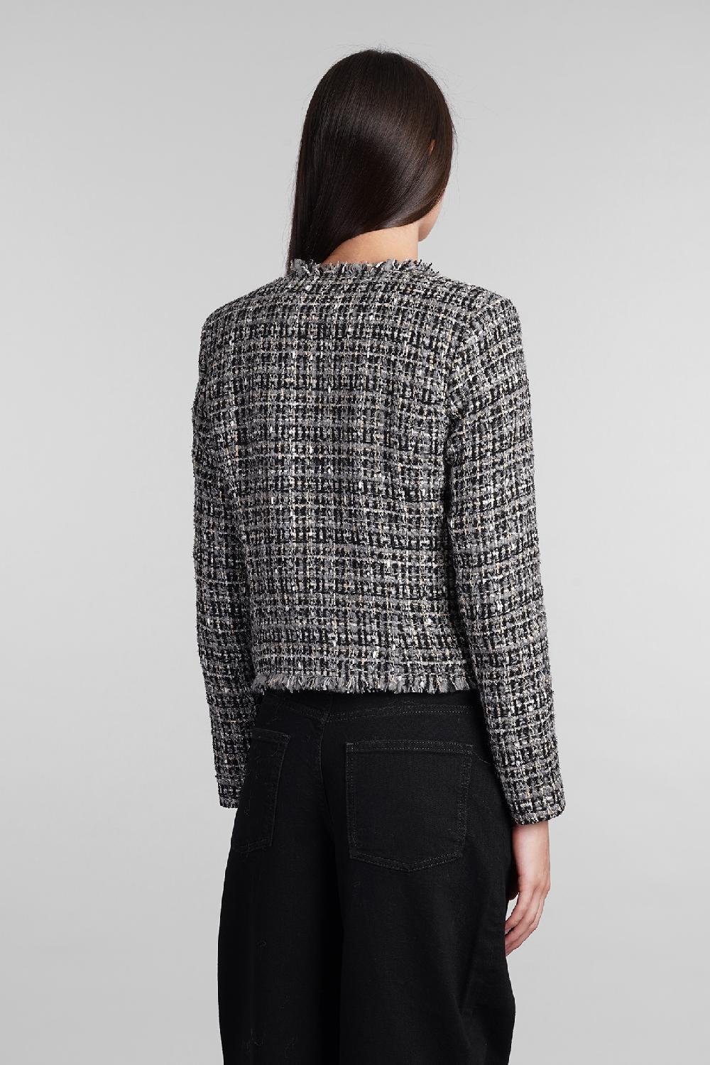 Deliberti Iro Giacca Casual Brunah In Poliestere Grigio Cod. 407099 - Deliberti The Luxury Shopping