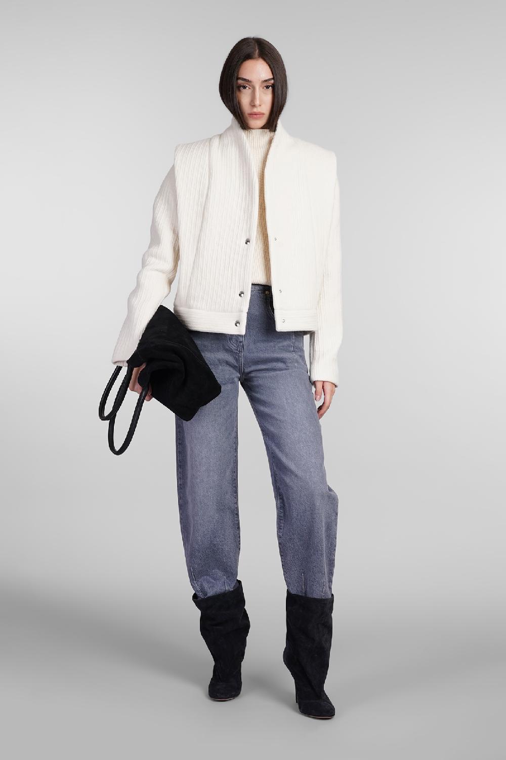 Deliberti Iro Giacca Casual Georgina In Lana Beige Cod. 407121 - Deliberti The Luxury Shopping