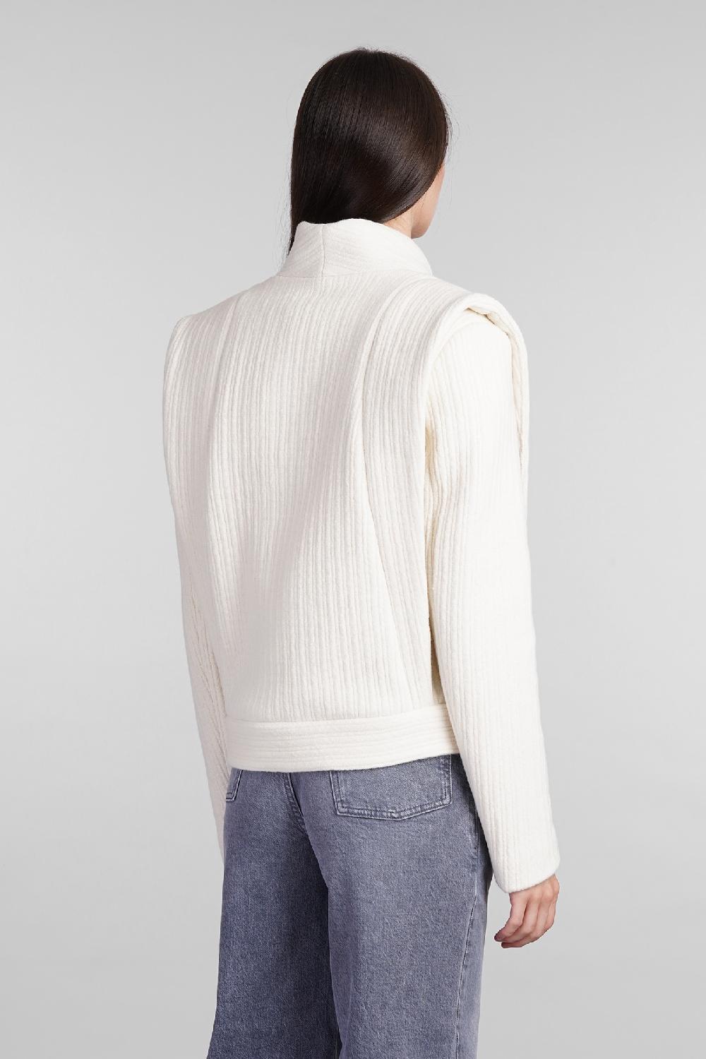 Deliberti Iro Giacca Casual Georgina In Lana Beige Cod. 407121 - Deliberti The Luxury Shopping