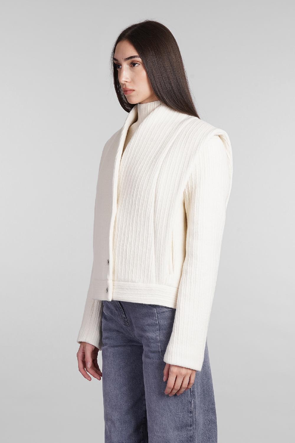 Deliberti Iro Giacca Casual Georgina In Lana Beige Cod. 407121 - Deliberti The Luxury Shopping