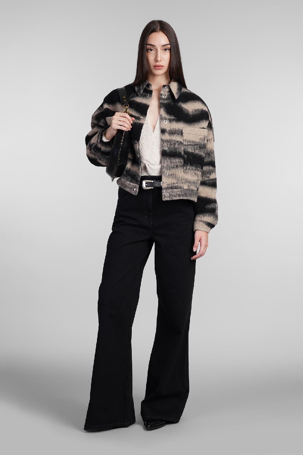 Deliberti Iro Giacca Casual Ophaline In Lana Beige Cod. 407100 - Deliberti The Luxury Shopping