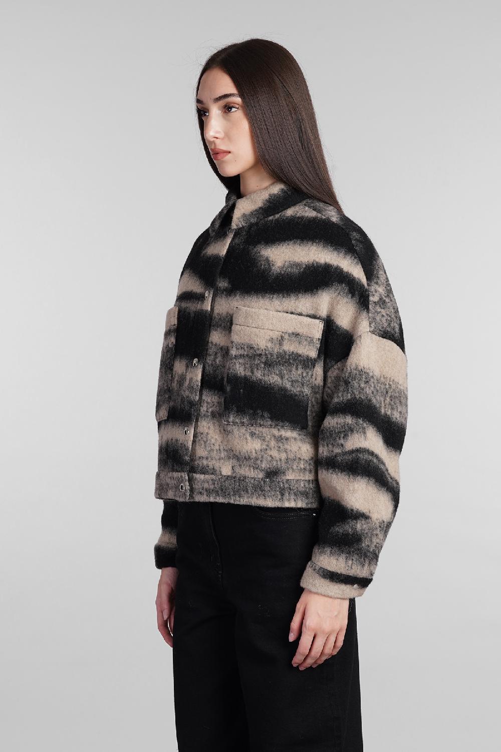 Deliberti Iro Giacca Casual Ophaline In Lana Beige Cod. 407100 - Deliberti The Luxury Shopping