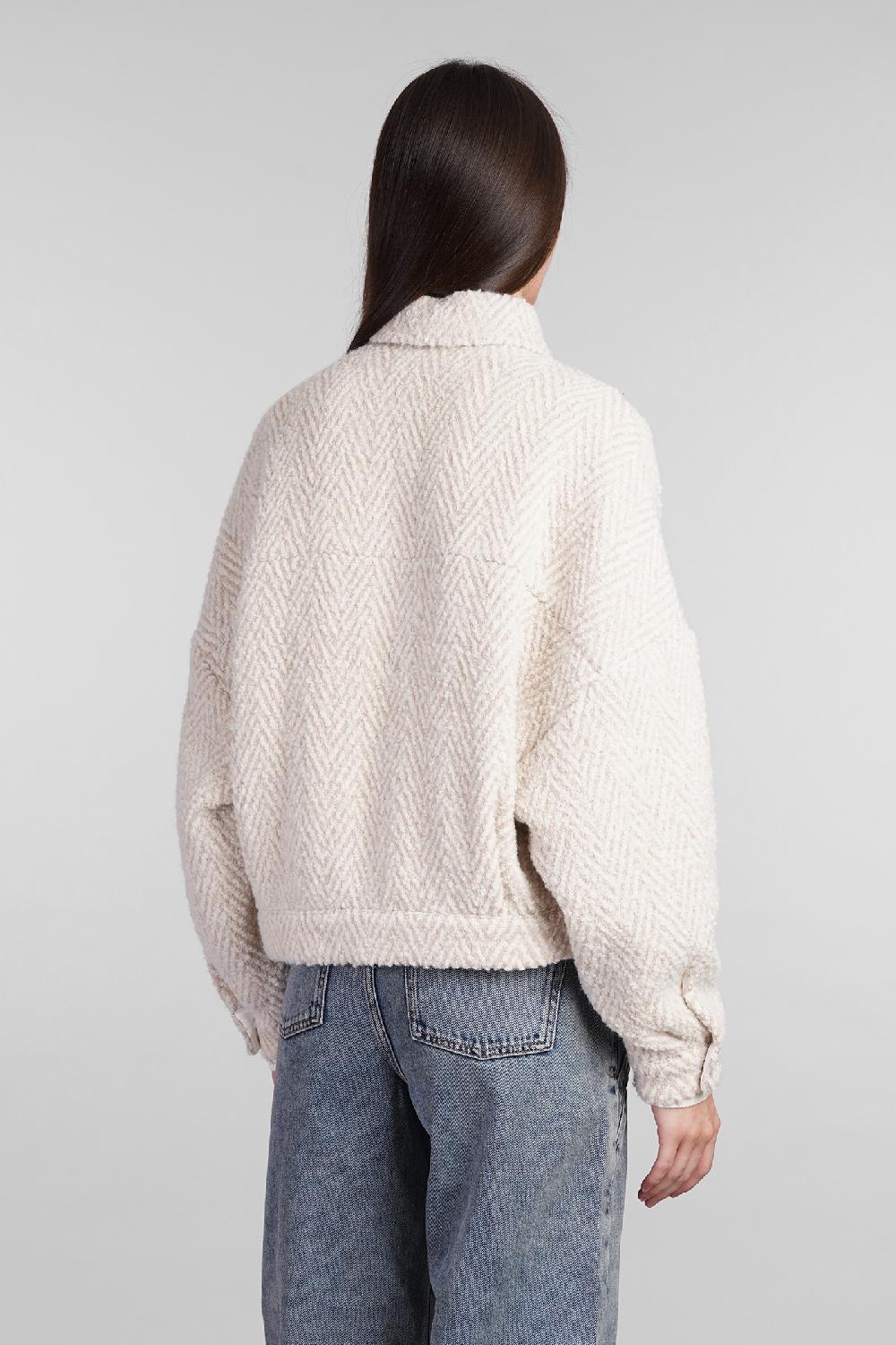 Deliberti Iro Giacca Casual Serza In Lana Beige Cod. 407122 - Deliberti The Luxury Shopping