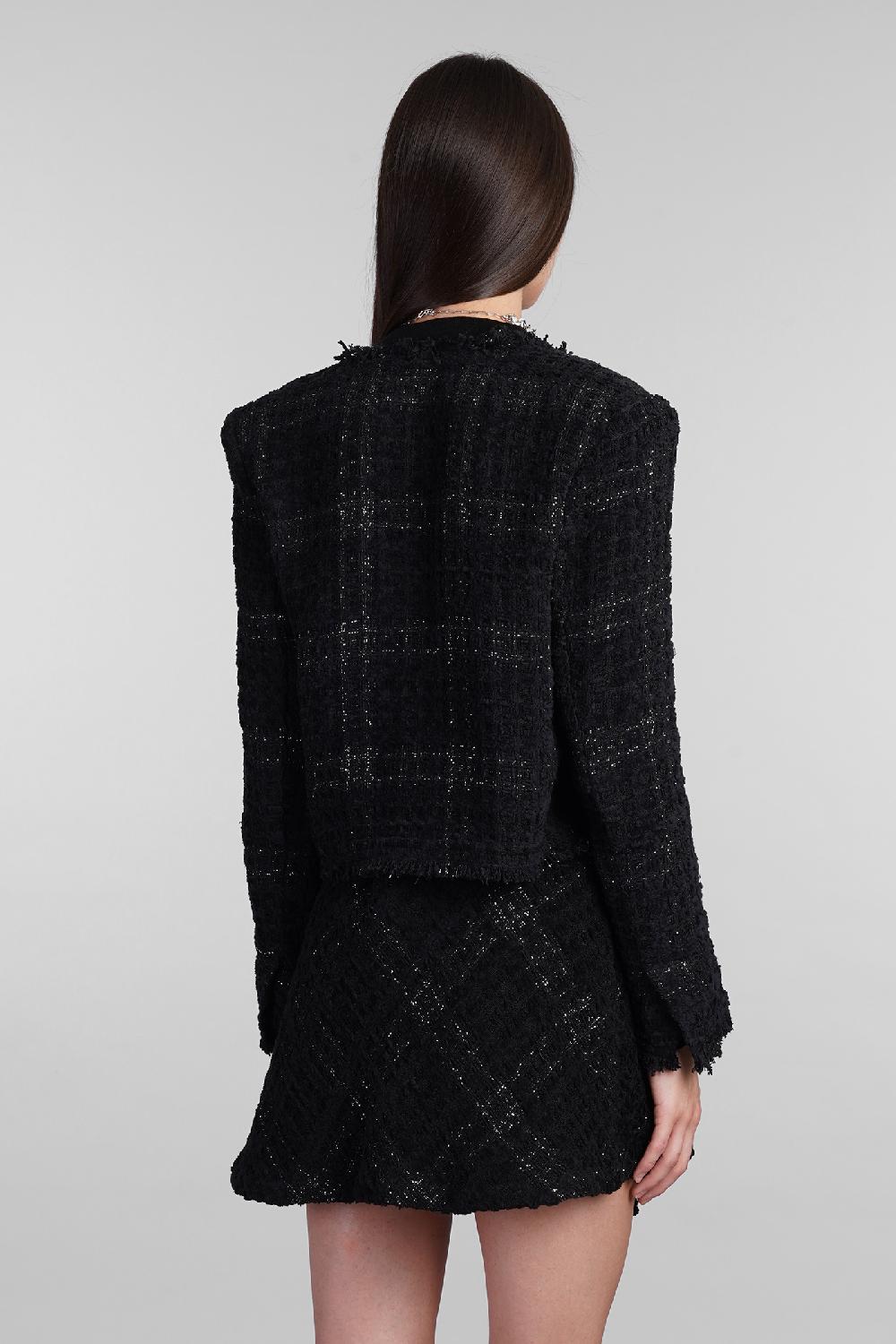 Deliberti Iro Giacca Casual Sonesta In Cotone Nero Cod. 407101 - Deliberti The Luxury Shopping