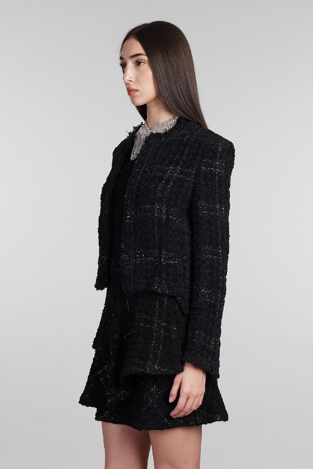 Deliberti Iro Giacca Casual Sonesta In Cotone Nero Cod. 407101 - Deliberti The Luxury Shopping