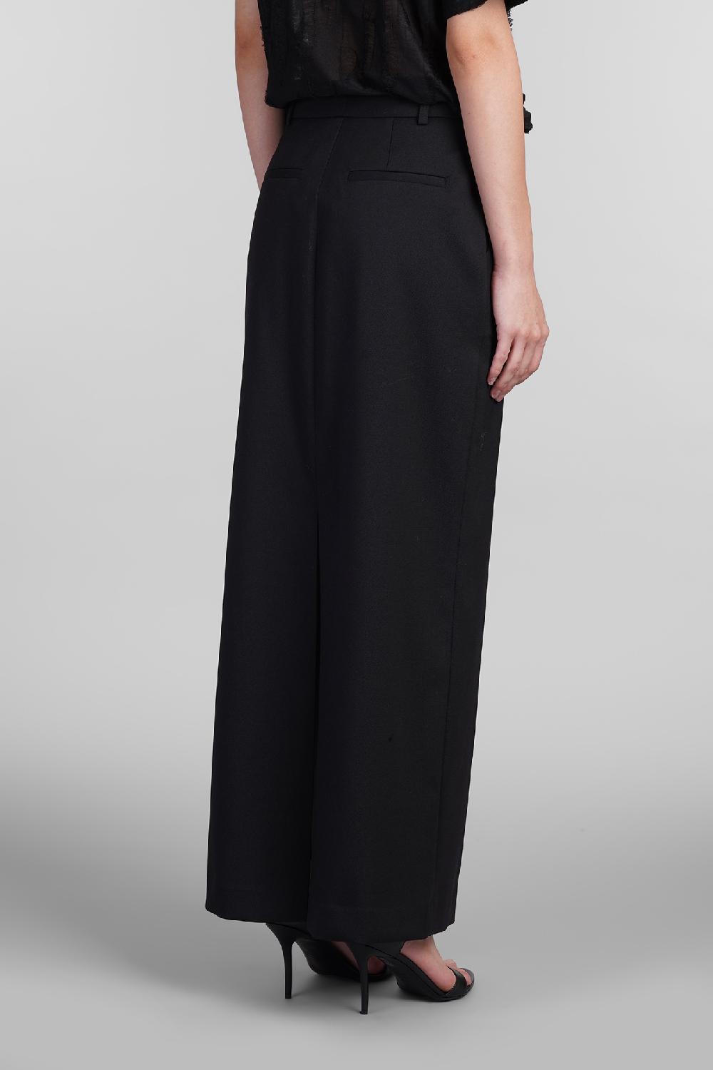 Deliberti Iro Gonna Arianne In Lana Nera Cod. 407106 - Deliberti The Luxury Shopping