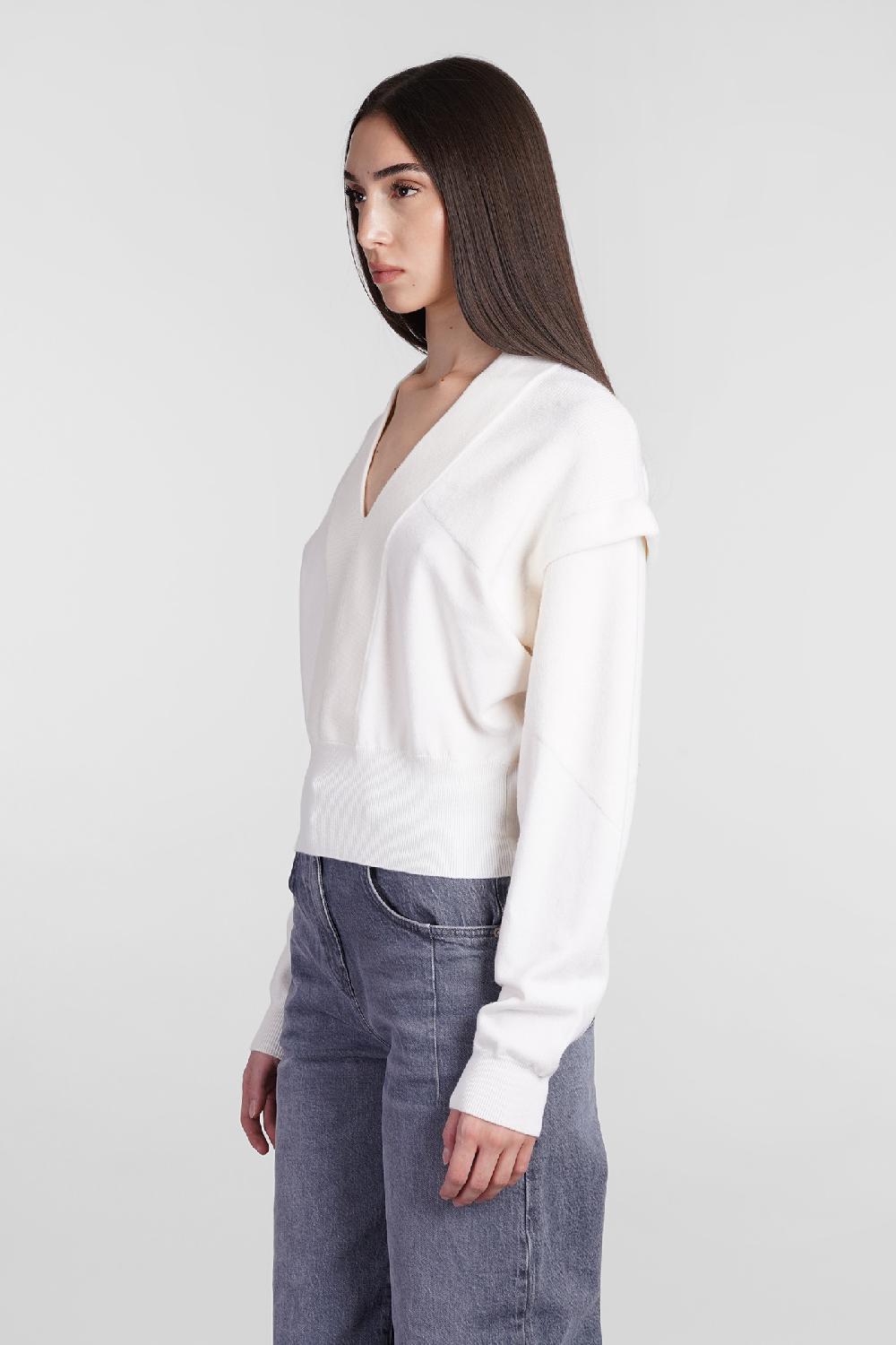 Deliberti Iro Maglia Azura In Lana Beige Cod. 407111 - Deliberti The Luxury Shopping