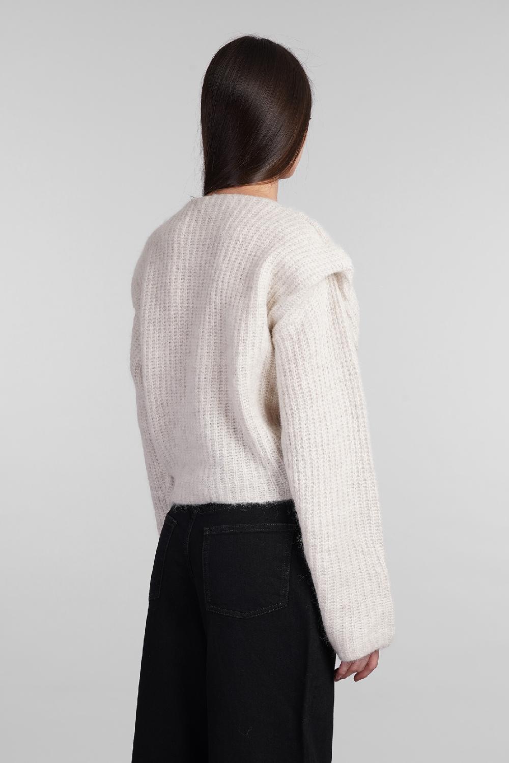 Deliberti Iro Maglia Ferisse In Alpaca Beige Cod. 407123 - Deliberti The Luxury Shopping