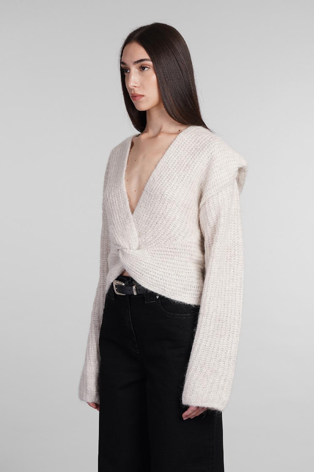 Deliberti Iro Maglia Ferisse In Alpaca Beige Cod. 407123 - Deliberti The Luxury Shopping