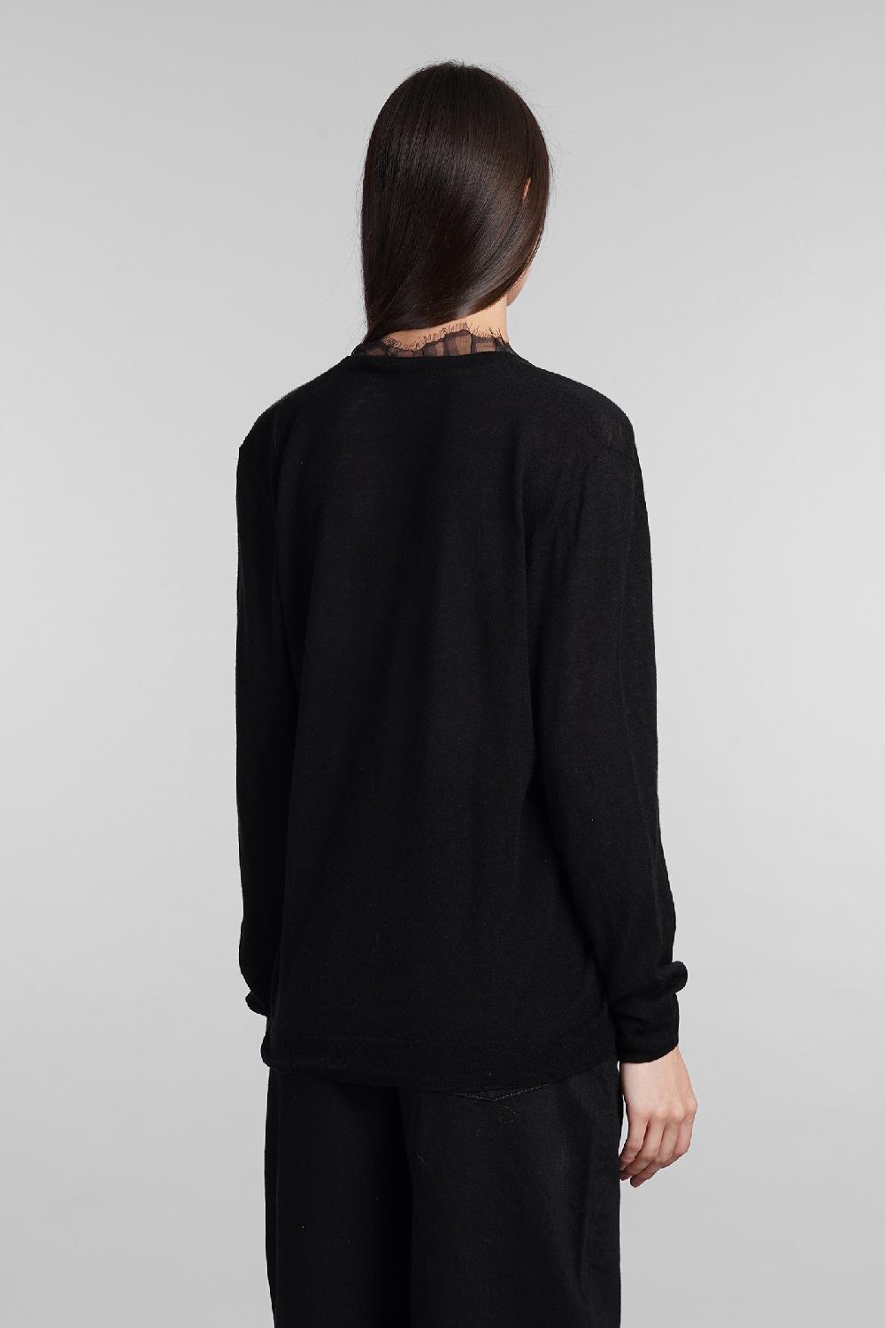 Deliberti Iro Maglia Haby In Lana Nera Cod. 407076 - Deliberti The Luxury Shopping