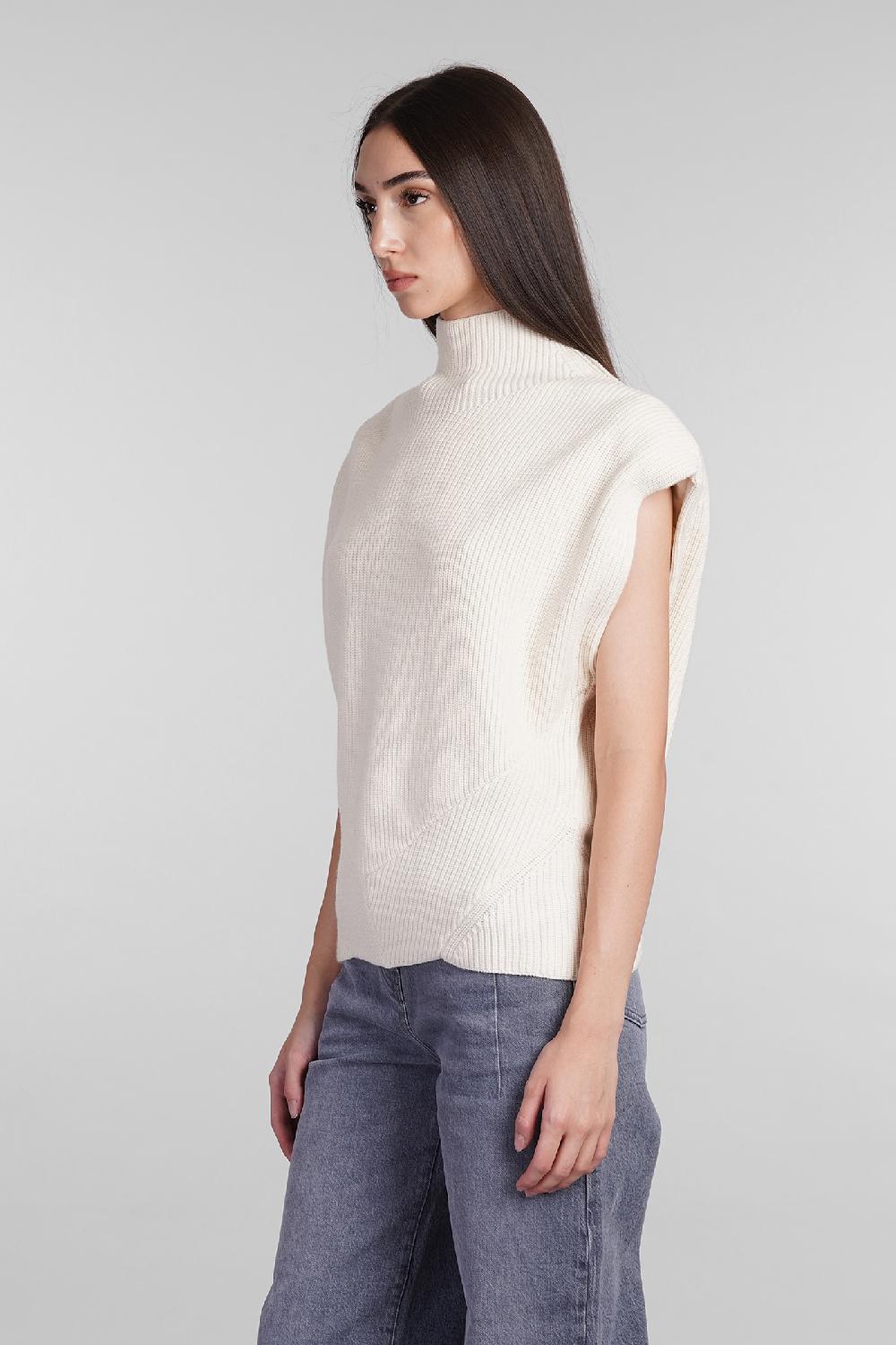 Deliberti Iro Maglia Kenda In Lana Beige Cod. 407104 - Deliberti The Luxury Shopping