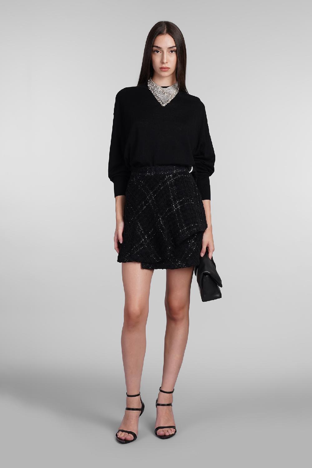 Deliberti Iro Maglia Lya In Seta Nera Cod. 407087 - Deliberti The Luxury Shopping
