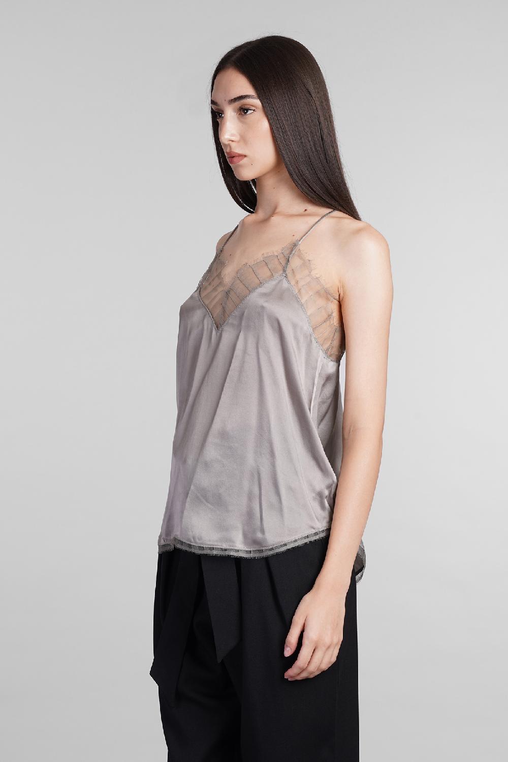 Deliberti Iro Topwear Berwyn In Poliammide Grigia Cod. 407112 - Deliberti The Luxury Shopping