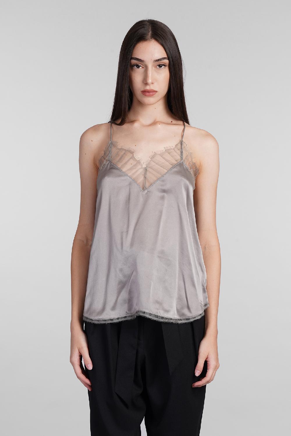 Deliberti Iro Topwear berwyn in poliammide grigia cod. 407112 - Deliberti The Luxury Shopping