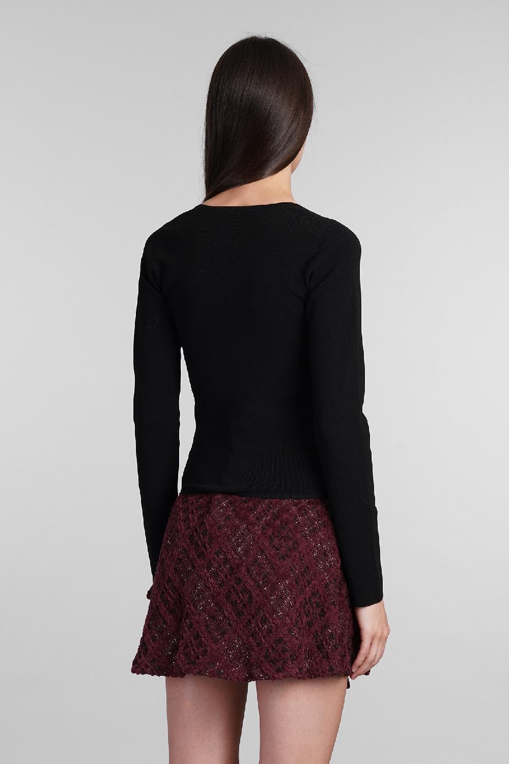 Deliberti Iro Topwear Eloi In Viscosa Nera Cod. 407084 - Deliberti The Luxury Shopping