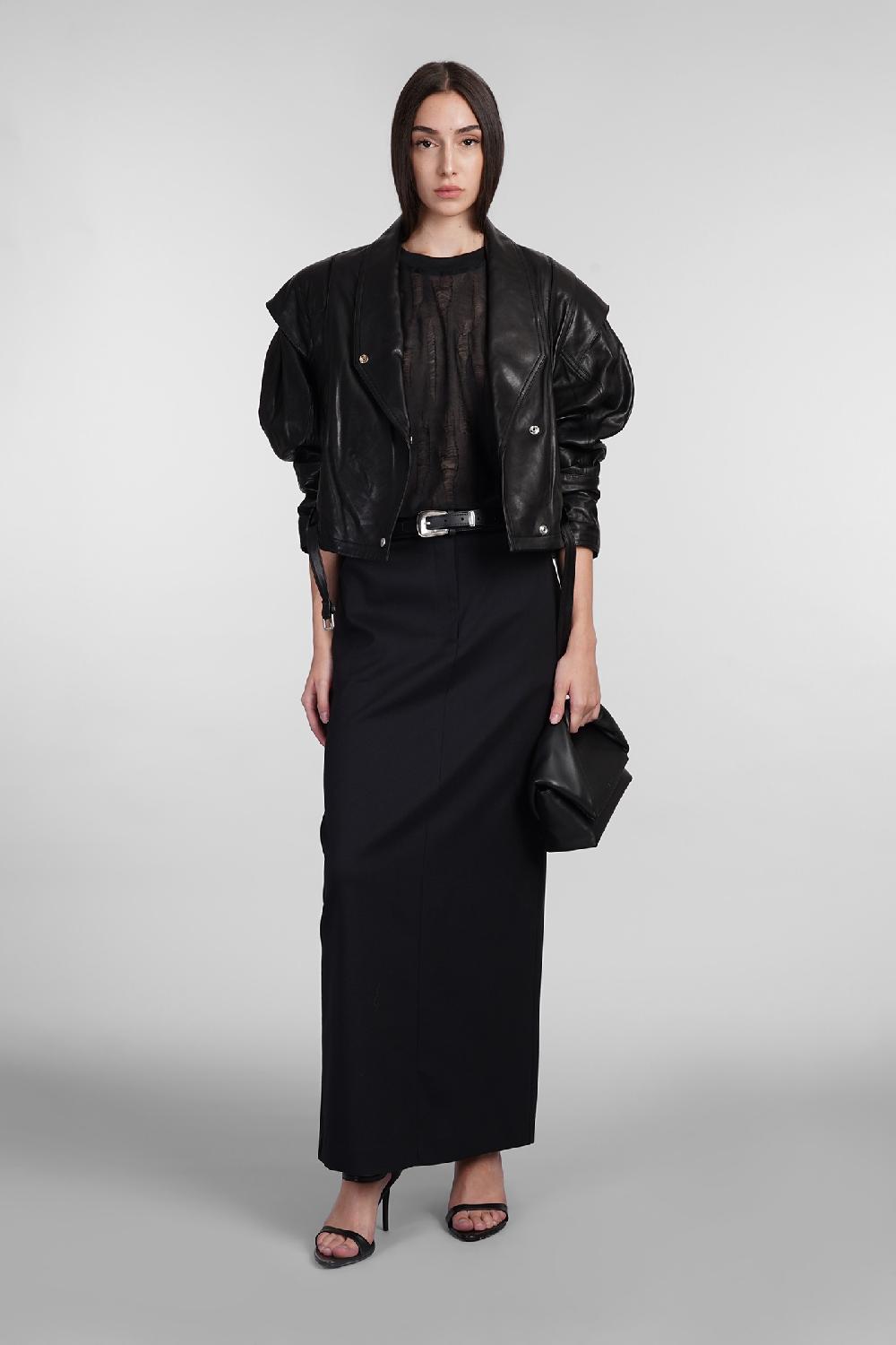 Deliberti Iro Topwear Hisore In Poliestere Nero Cod. 407090 - Deliberti The Luxury Shopping