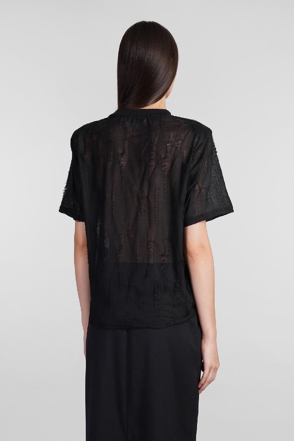 Deliberti Iro Topwear Hisore In Poliestere Nero Cod. 407090 - Deliberti The Luxury Shopping