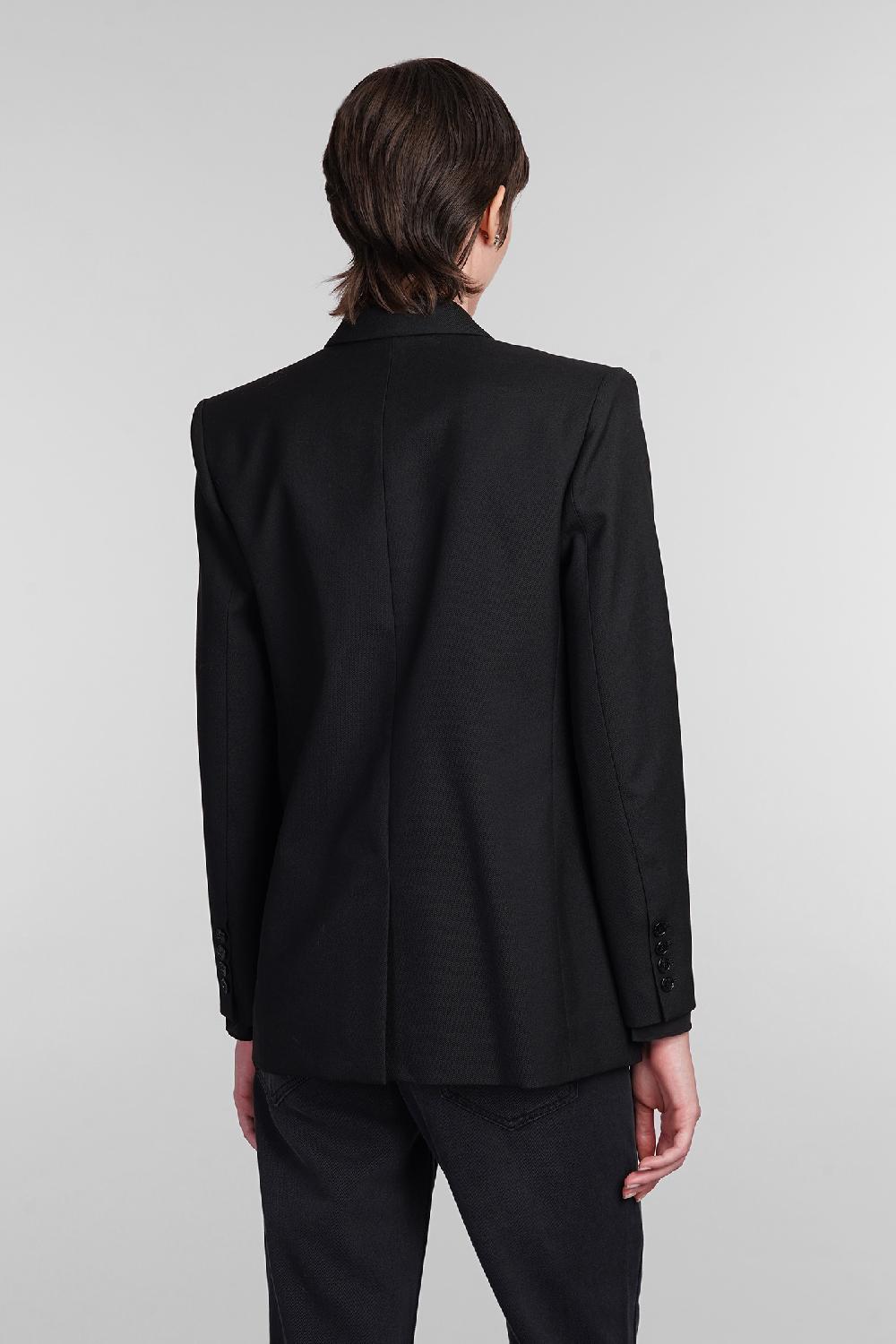 Deliberti Isabel Marant Blazer Madina In Lana Nera Cod. 405192 - Deliberti The Luxury Shopping