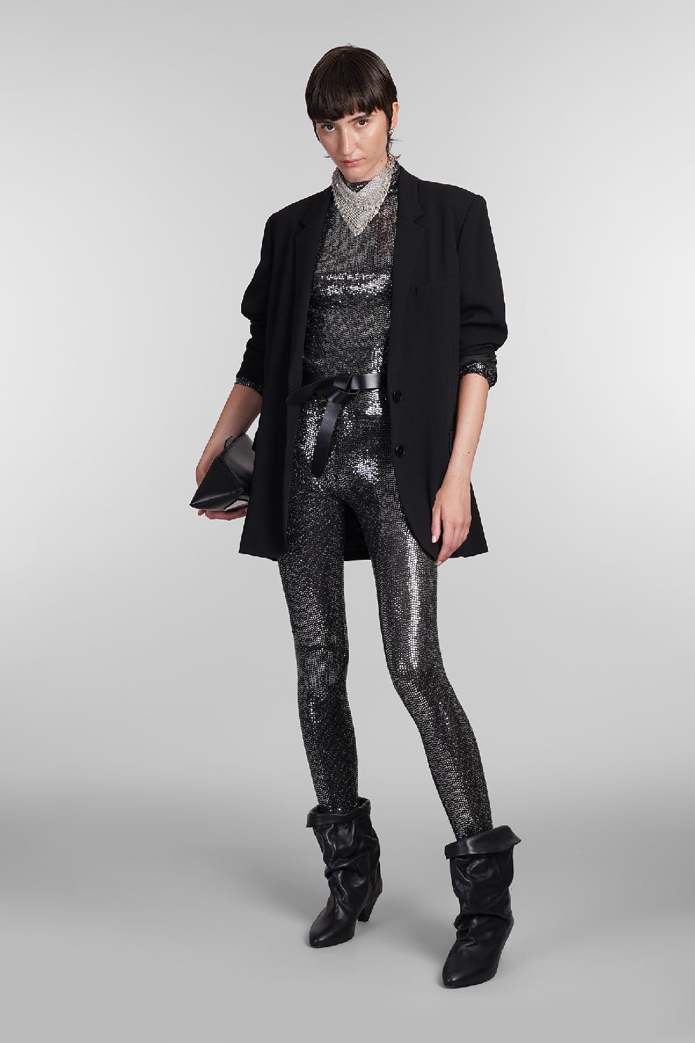 Deliberti Isabel Marant Blazer Oceany In Poliestere Nero Cod. 405194 - Deliberti The Luxury Shopping