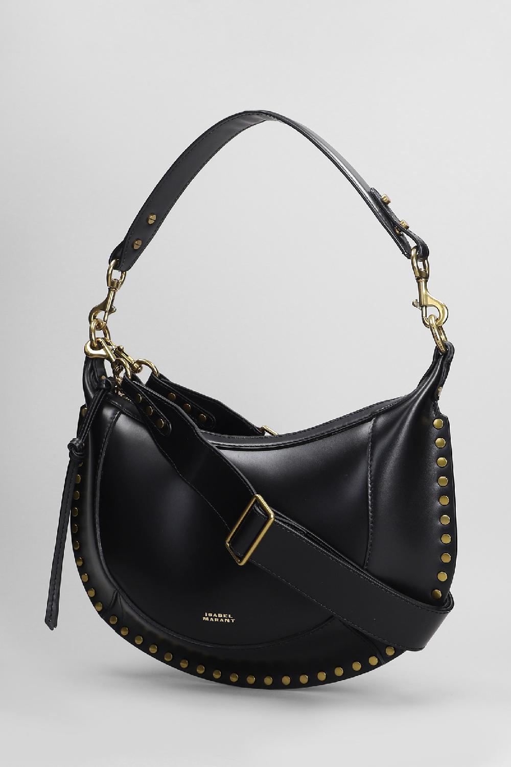 Deliberti Isabel Marant Borsa A Spalla Naoko In Pelle Nera Cod. 402757 - Deliberti The Luxury Shopping
