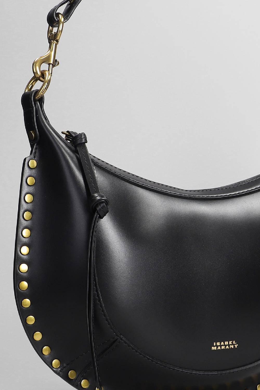 Deliberti Isabel Marant Borsa A Spalla Naoko In Pelle Nera Cod. 402757 - Deliberti The Luxury Shopping