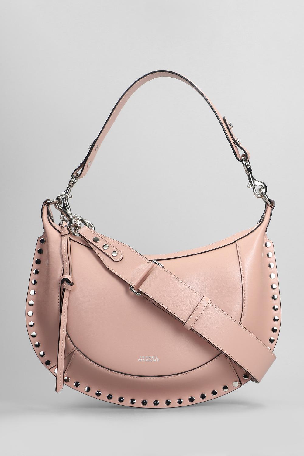 Deliberti Isabel Marant Borsa a spalla naoko in pelle rosa cod. 402761 - Deliberti The Luxury Shopping