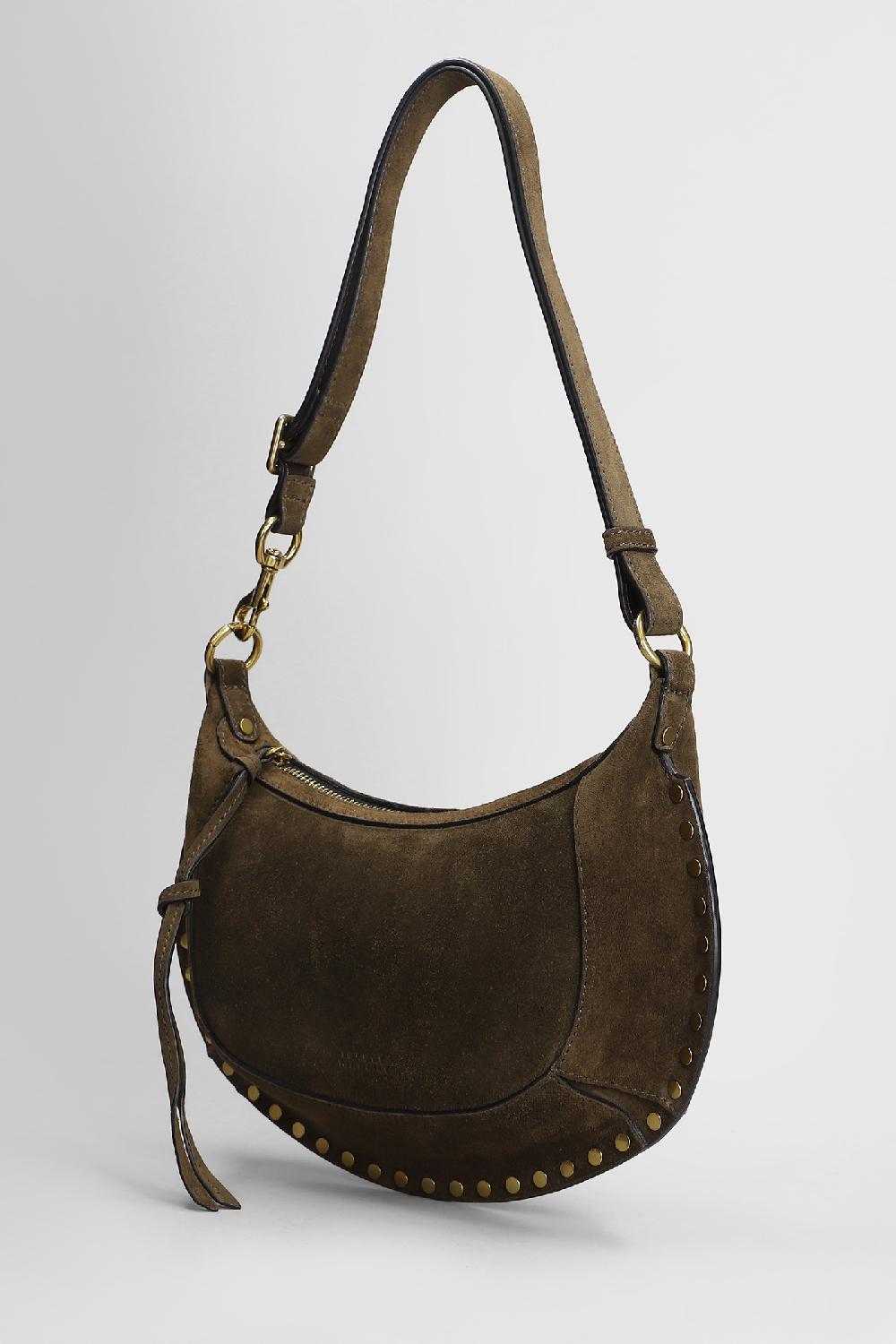 Deliberti Isabel Marant Borsa A Spalla Oskan Moon In Camoscio Marrone Cod. 407746 - Deliberti The Luxury Shopping