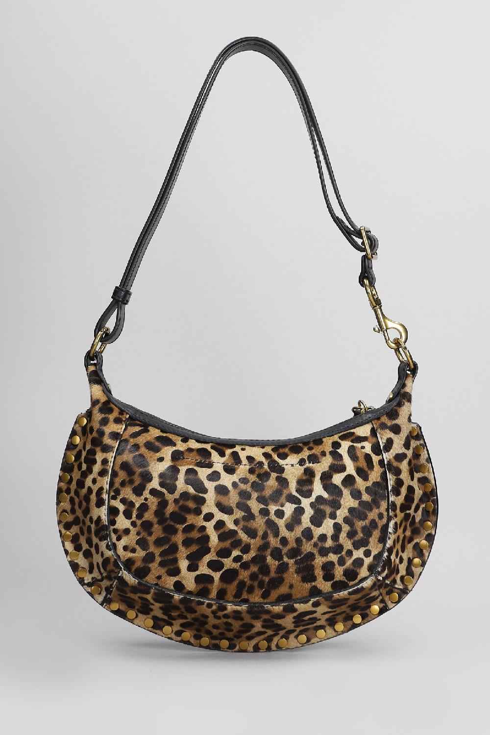 Deliberti Isabel Marant Borsa A Spalla Oskan Moon In Cavallino Animalier Cod. 405210 - Deliberti The Luxury Shopping