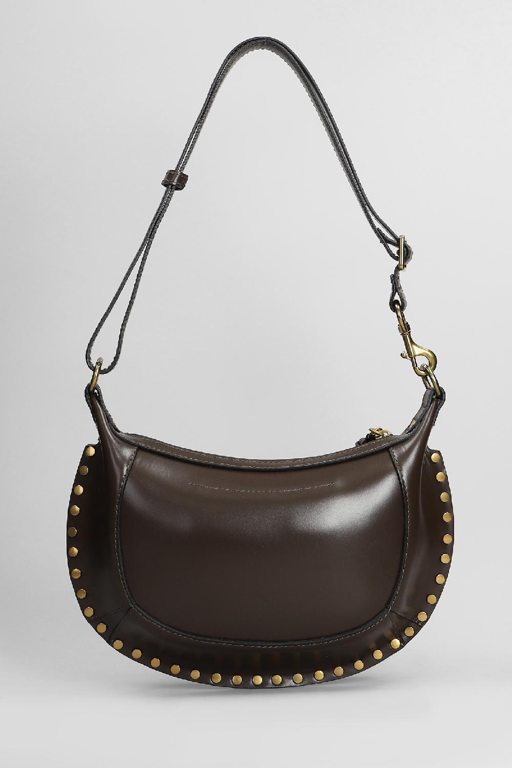 Deliberti Isabel Marant Borsa A Spalla Oskan Moon In Pelle Marrone Cod. 407747 - Deliberti The Luxury Shopping
