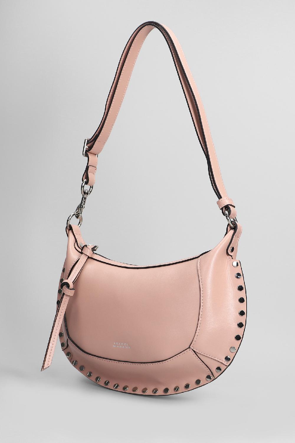 Deliberti Isabel Marant Borsa A Spalla Oskan Moon In Pelle Rosa Cod. 402760 - Deliberti The Luxury Shopping
