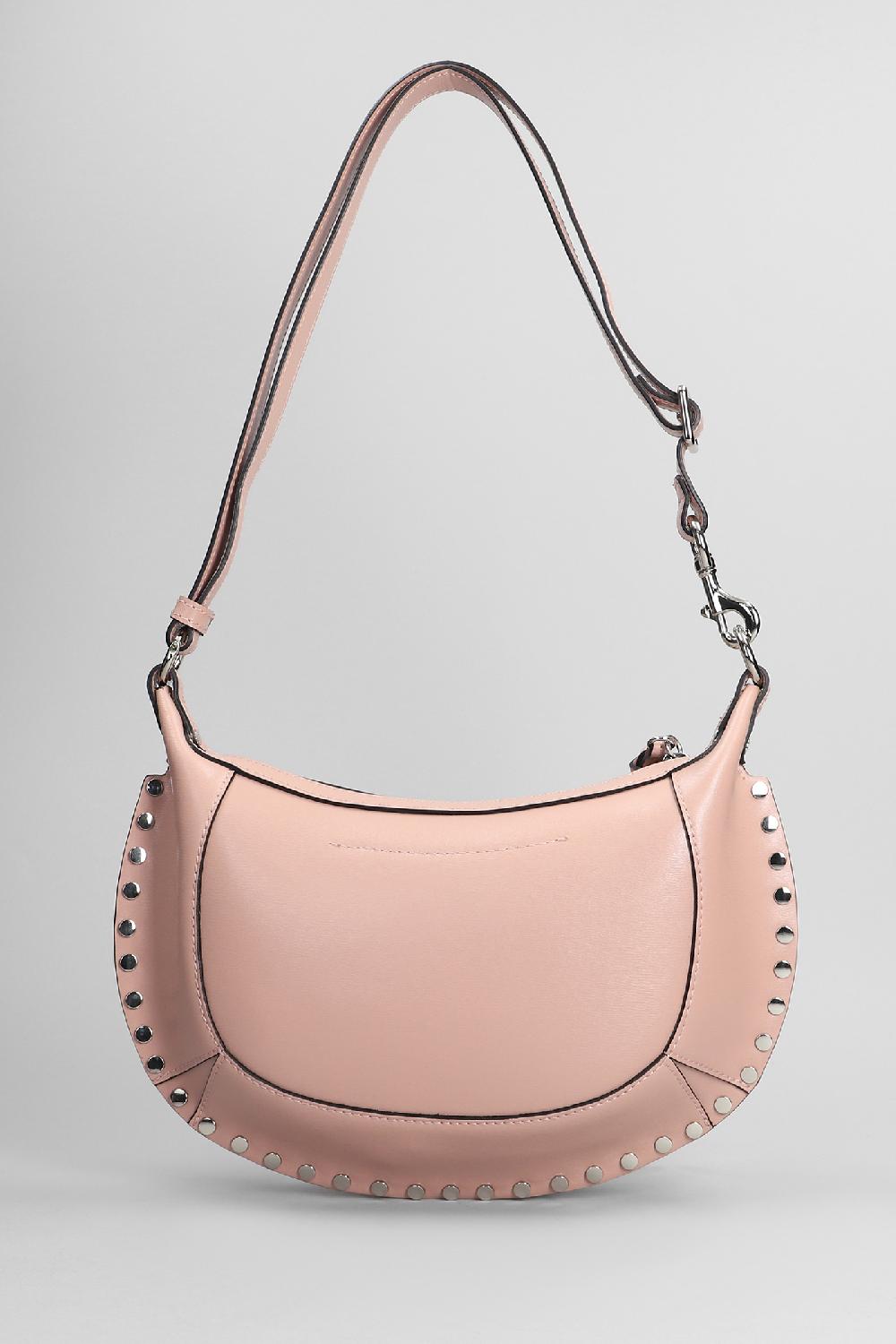 Deliberti Isabel Marant Borsa A Spalla Oskan Moon In Pelle Rosa Cod. 402760 - Deliberti The Luxury Shopping