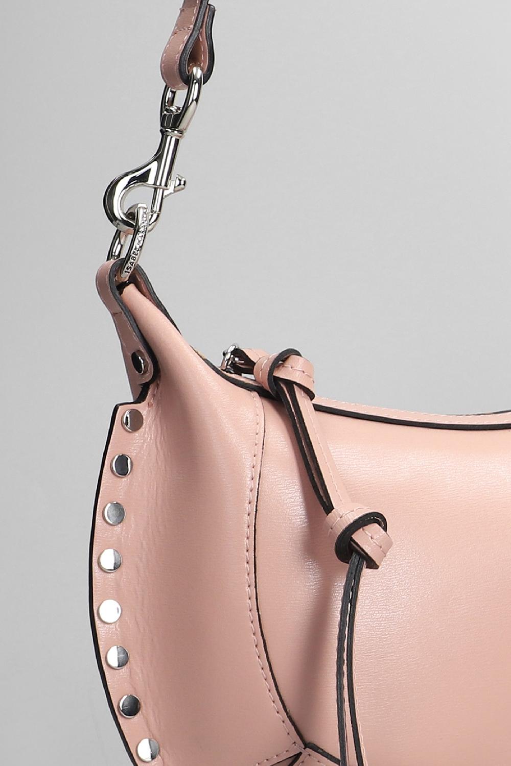 Deliberti Isabel Marant Borsa A Spalla Oskan Moon In Pelle Rosa Cod. 402760 - Deliberti The Luxury Shopping