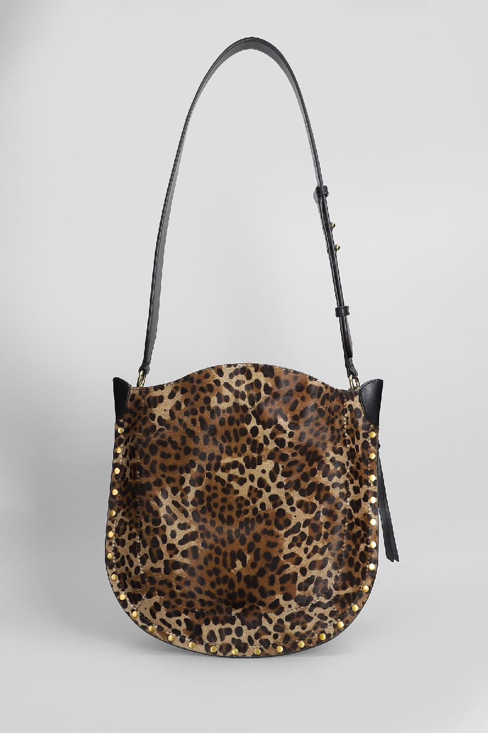 Deliberti Isabel Marant Borsa A Spalla Oskan Soft In Cavallino Animalier Cod. 405211 - Deliberti The Luxury Shopping