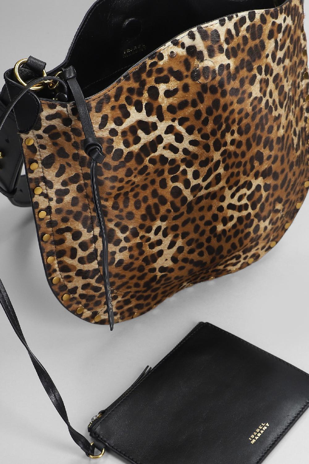 Deliberti Isabel Marant Borsa A Spalla Oskan Soft In Cavallino Animalier Cod. 405211 - Deliberti The Luxury Shopping