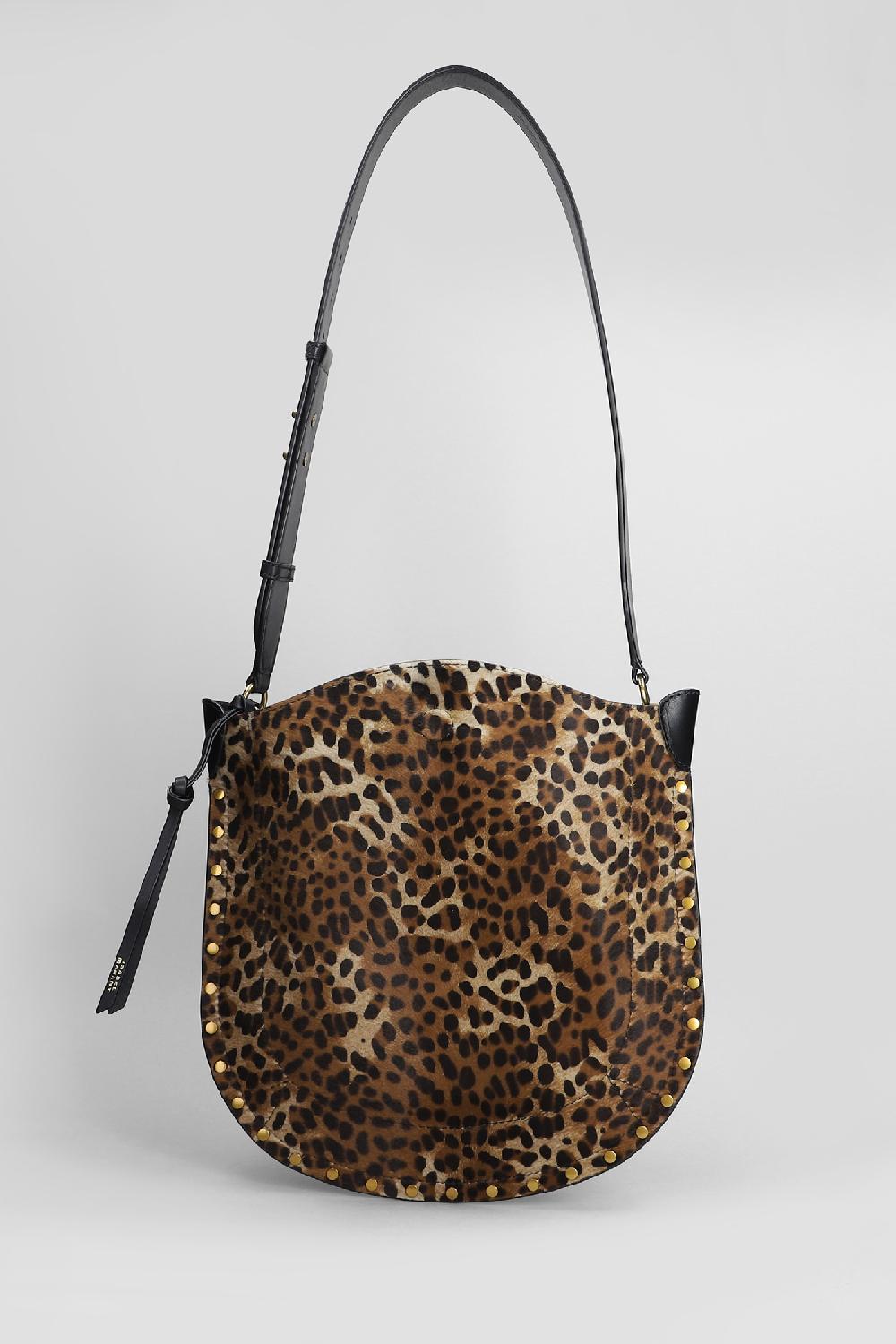 Deliberti Isabel Marant Borsa a spalla oskan soft in cavallino animalier cod. 405211 - Deliberti The Luxury Shopping