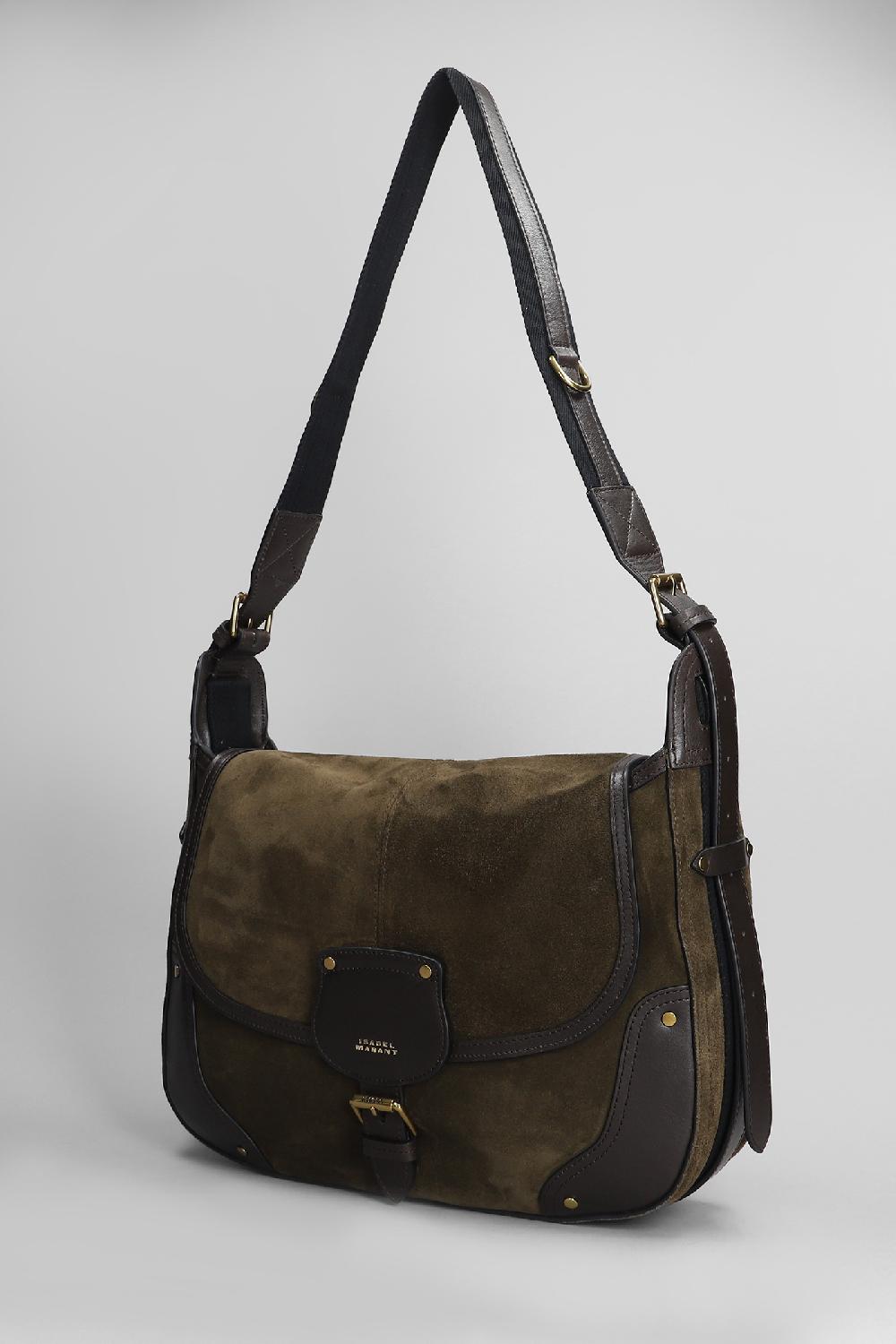 Deliberti Isabel Marant Borsa A Spalla Sierra Shoulder In Camoscio Marrone Cod. 407749 - Deliberti The Luxury Shopping