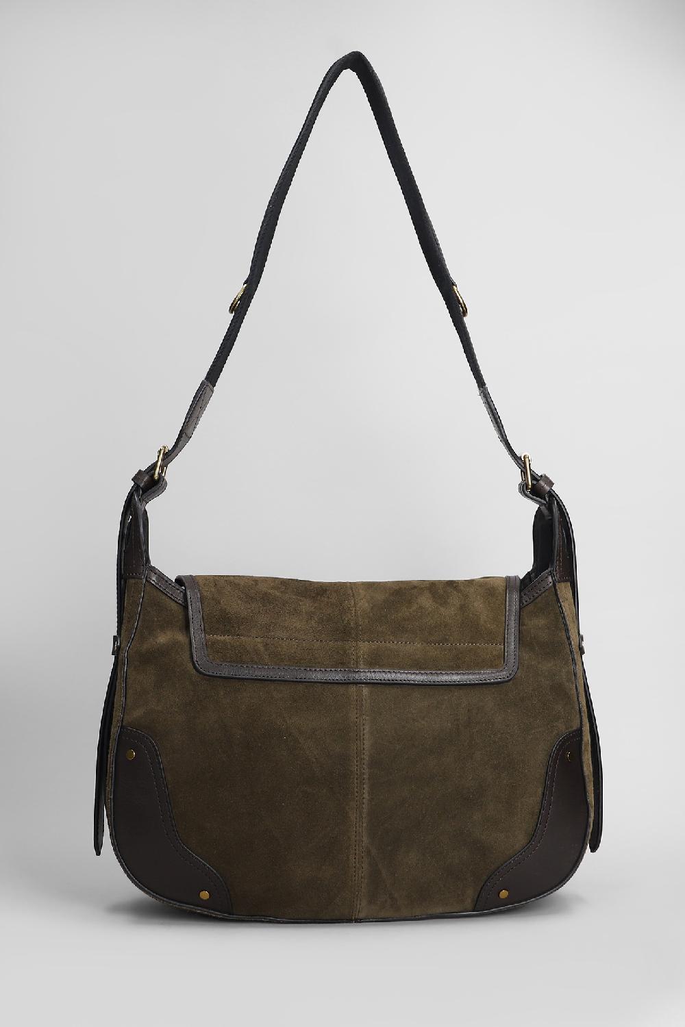 Deliberti Isabel Marant Borsa A Spalla Sierra Shoulder In Camoscio Marrone Cod. 407749 - Deliberti The Luxury Shopping
