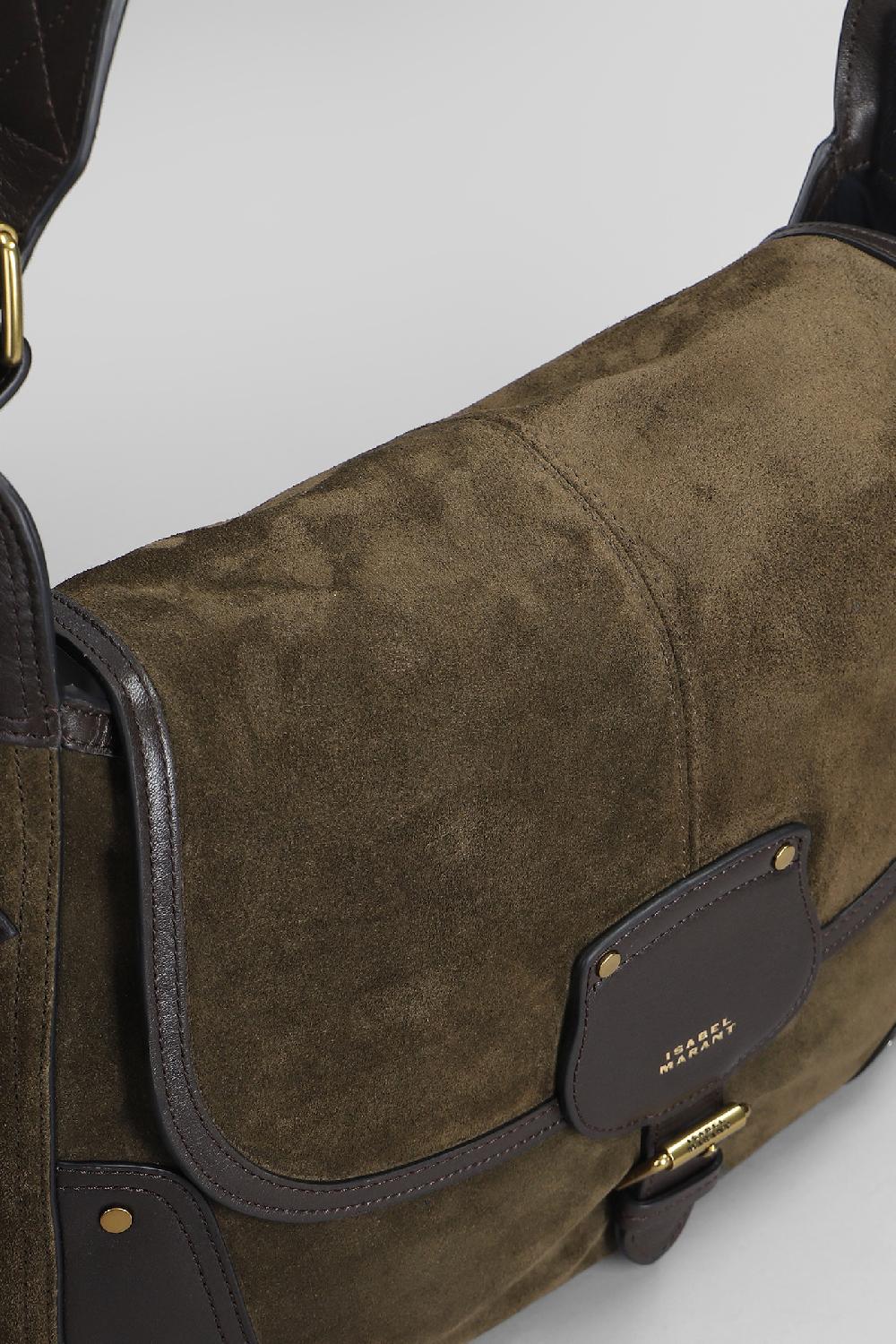 Deliberti Isabel Marant Borsa A Spalla Sierra Shoulder In Camoscio Marrone Cod. 407749 - Deliberti The Luxury Shopping