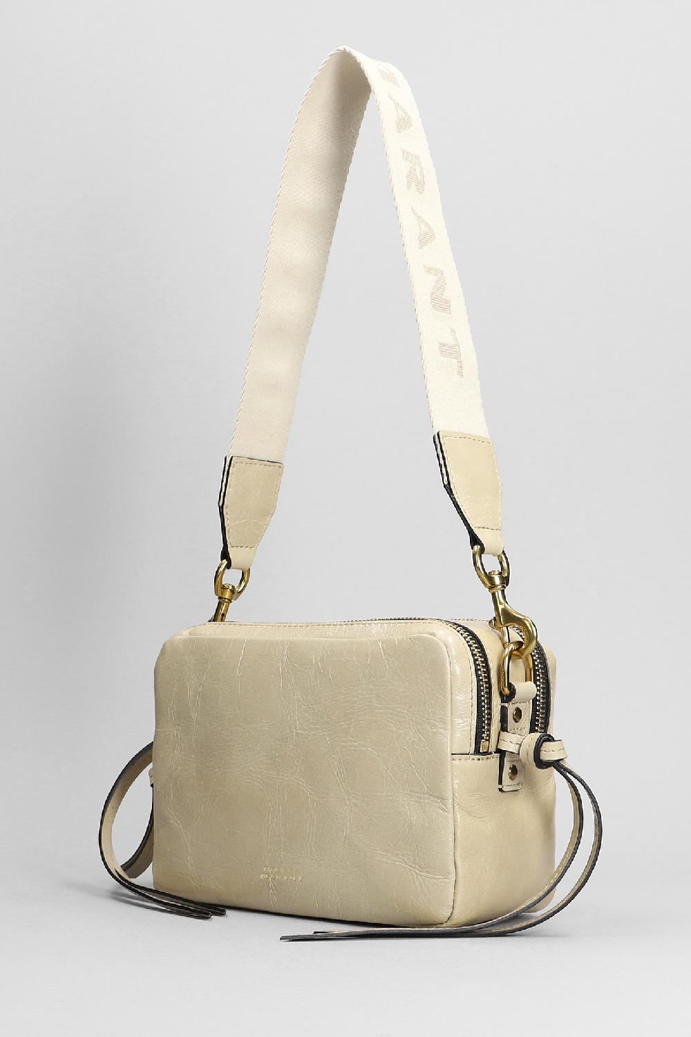 Deliberti Isabel Marant Borsa A Spalla Wardy In Pelle Beige Cod. 392752 - Deliberti The Luxury Shopping