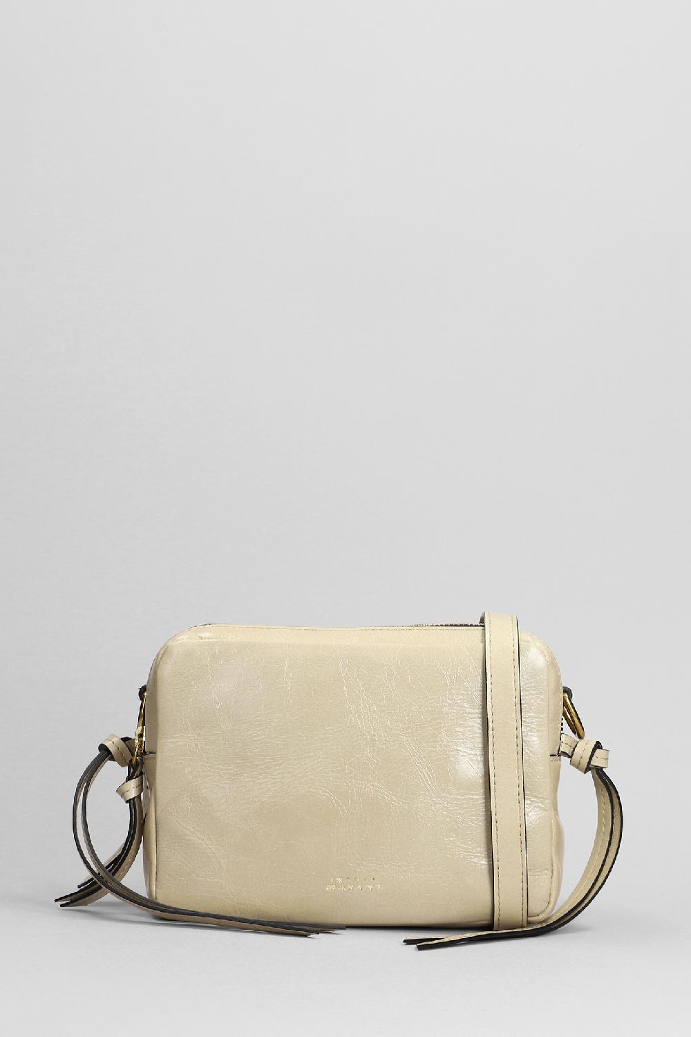 Deliberti Isabel Marant Borsa a spalla wardy in pelle beige cod. 392752 - Deliberti The Luxury Shopping