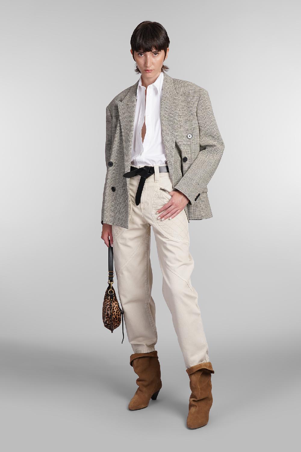 Deliberti Isabel Marant Camicia Fabrizia In Cotone Bianco Cod. 402733 - Deliberti The Luxury Shopping