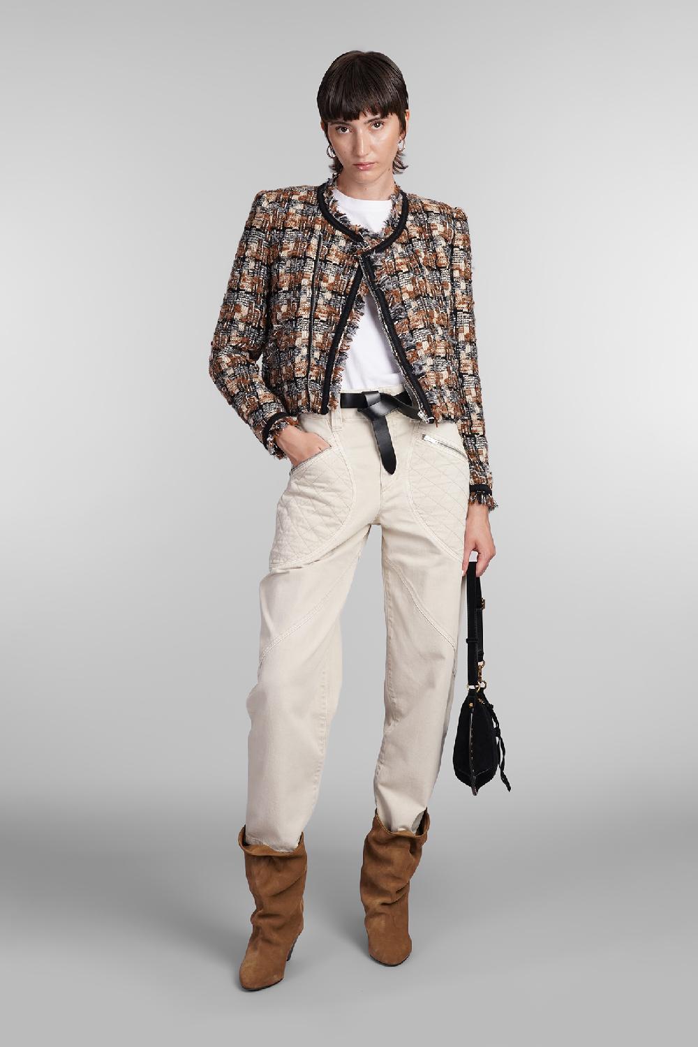 Deliberti Isabel Marant Giacca Casual Kerry In Lana Beige Cod. 405193 - Deliberti The Luxury Shopping