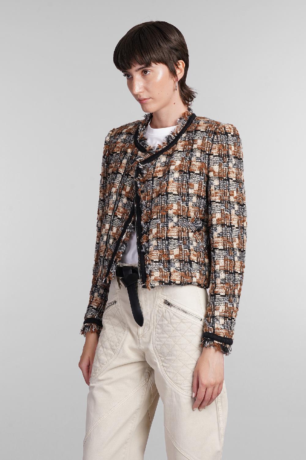 Deliberti Isabel Marant Giacca Casual Kerry In Lana Beige Cod. 405193 - Deliberti The Luxury Shopping