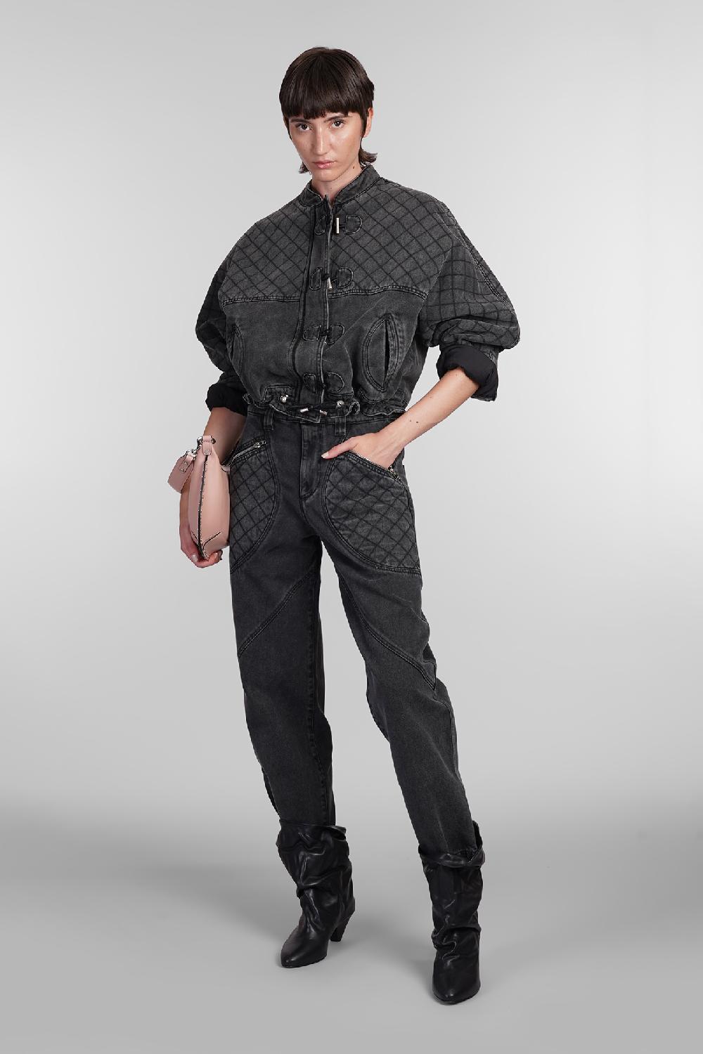 Deliberti Isabel Marant Giacche Denim Celiany In Cotone Grigio Cod. 405196 - Deliberti The Luxury Shopping